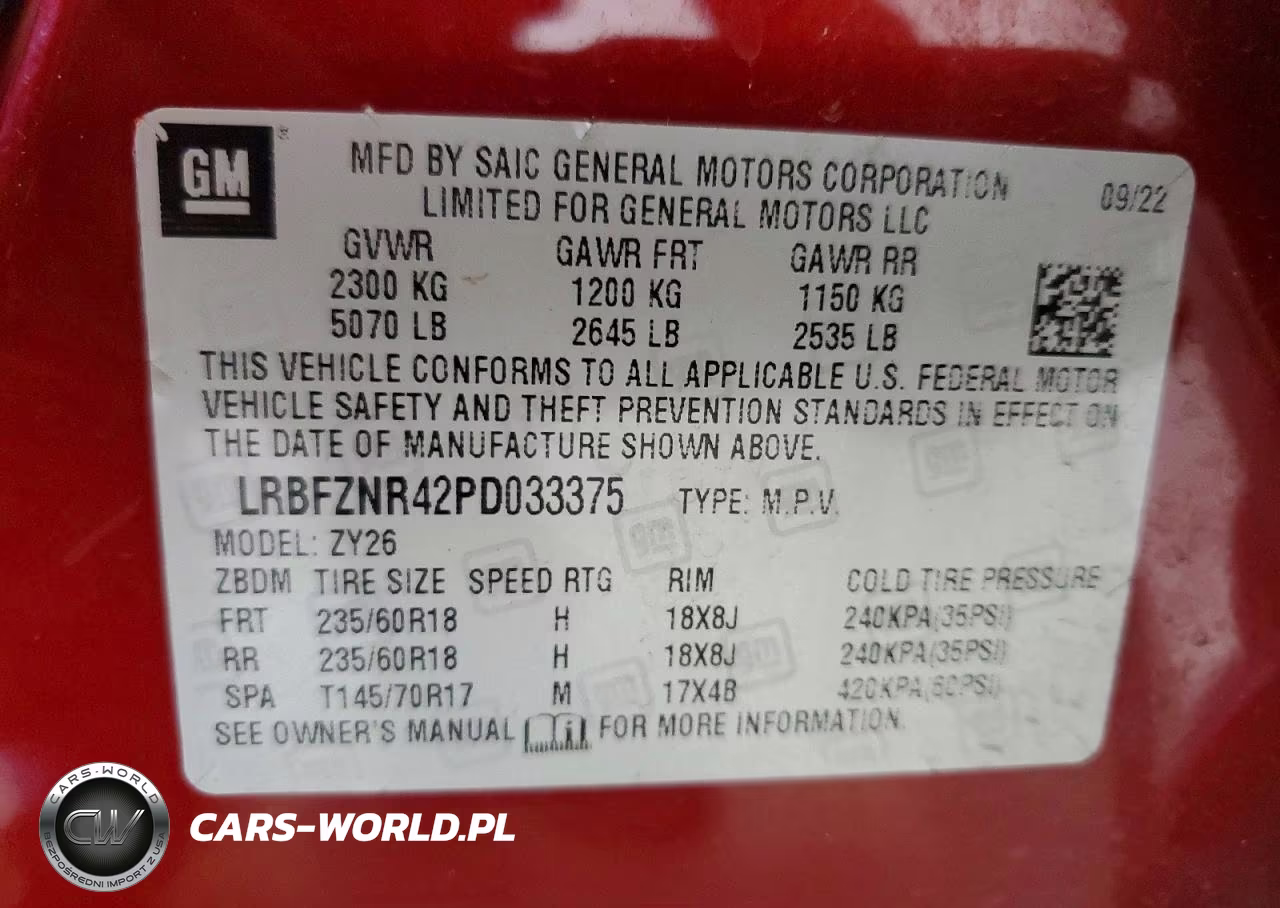 2023 Buick Envision Essence VIN:LRBFZNR42PD033375 - 12