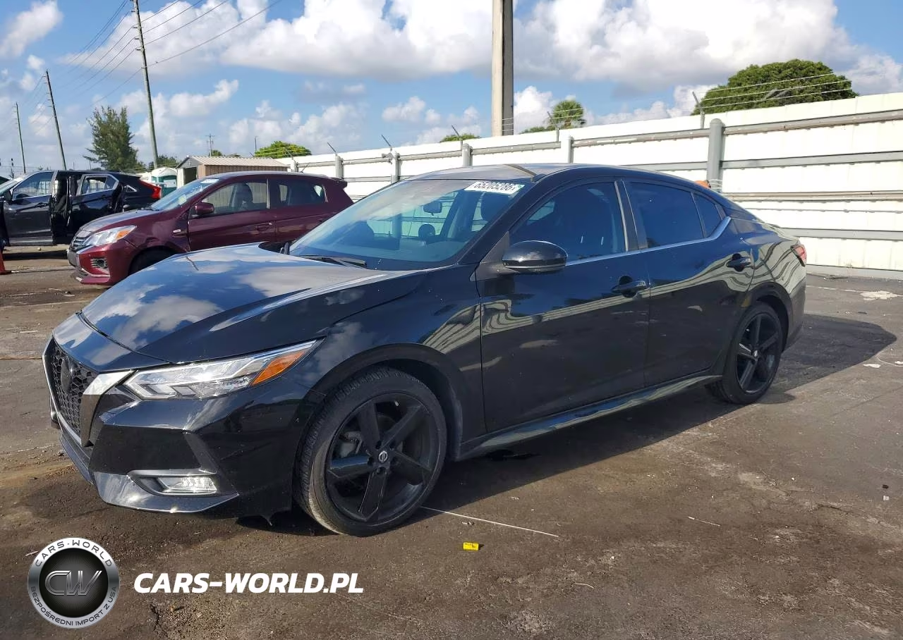 2022 Nissan Sentra Sr VIN:3N1AB8DV5NY285989 - 1