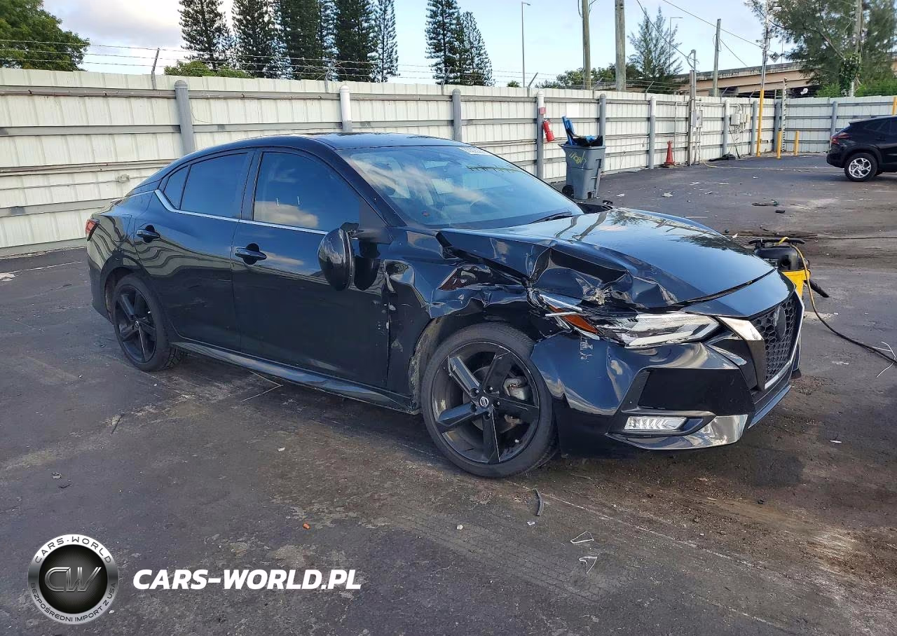 2022 Nissan Sentra Sr VIN:3N1AB8DV5NY285989 - 4