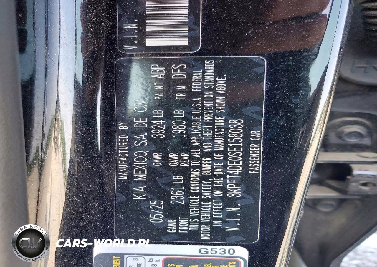 2025 Kia K4 Lx VIN:3KPFT4DE0SE158038 - 12