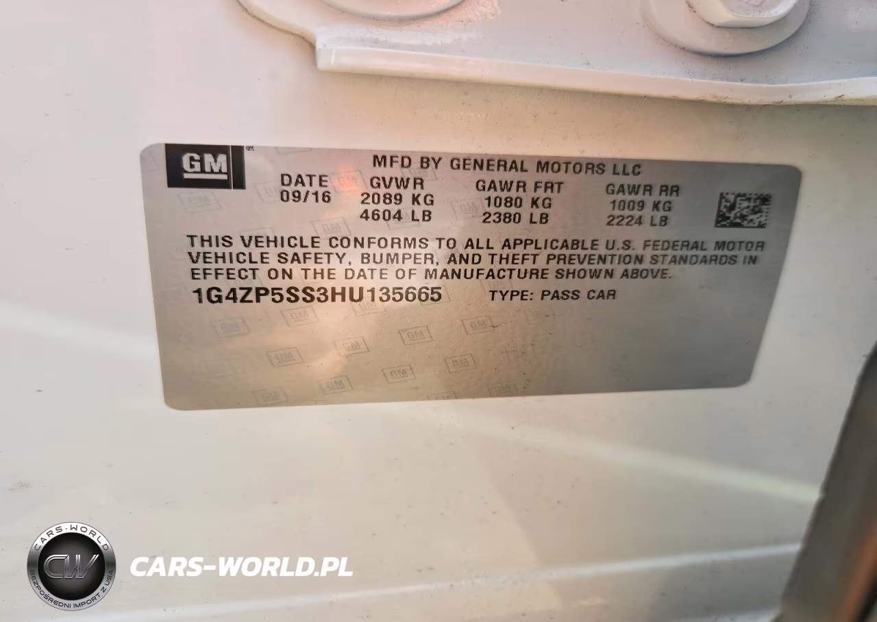 2017 Buick Lacrosse Essence VIN:1G4ZP5SS3HU135665 - 13