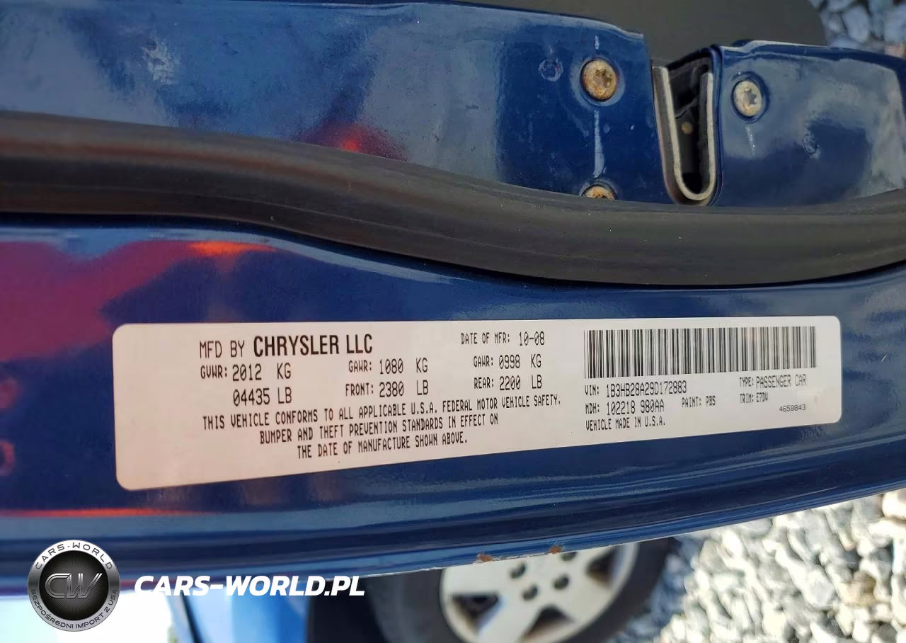 2009 Dodge Caliber Se VIN:1B3HB28A29D172883 - 12
