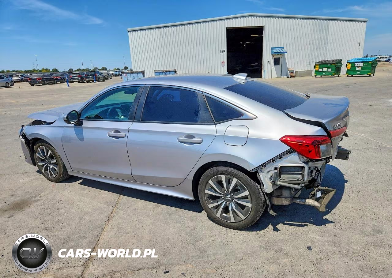 2022 Honda Civic Ex VIN:2HGFE1F78NH312450 - 2