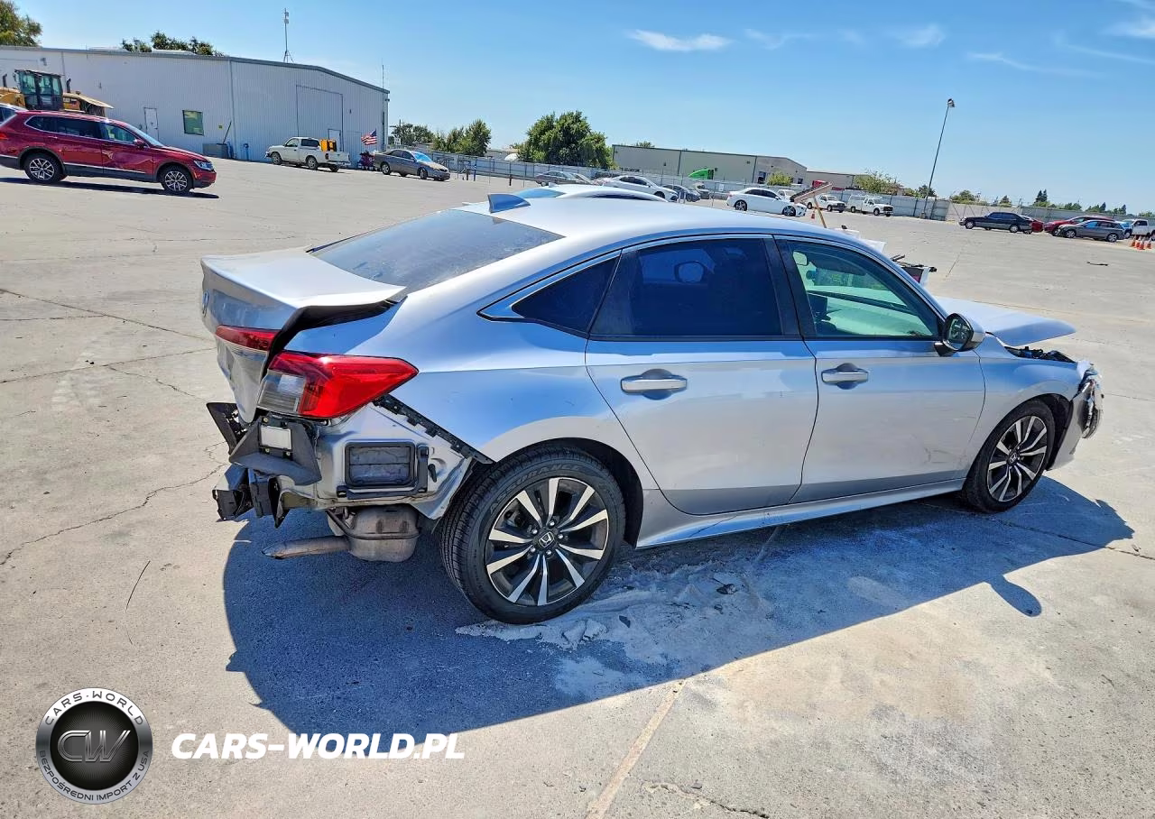 2022 Honda Civic Ex VIN:2HGFE1F78NH312450 - 3