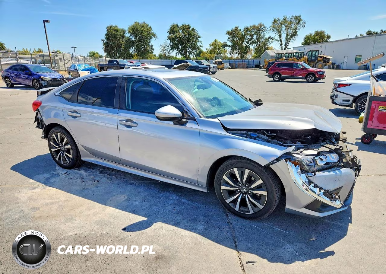 2022 Honda Civic Ex VIN:2HGFE1F78NH312450 - 4