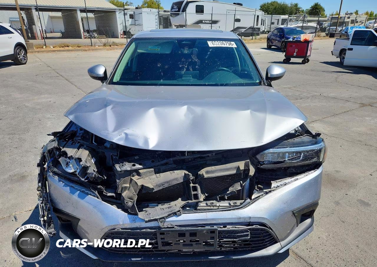 2022 Honda Civic Ex VIN:2HGFE1F78NH312450 - 5