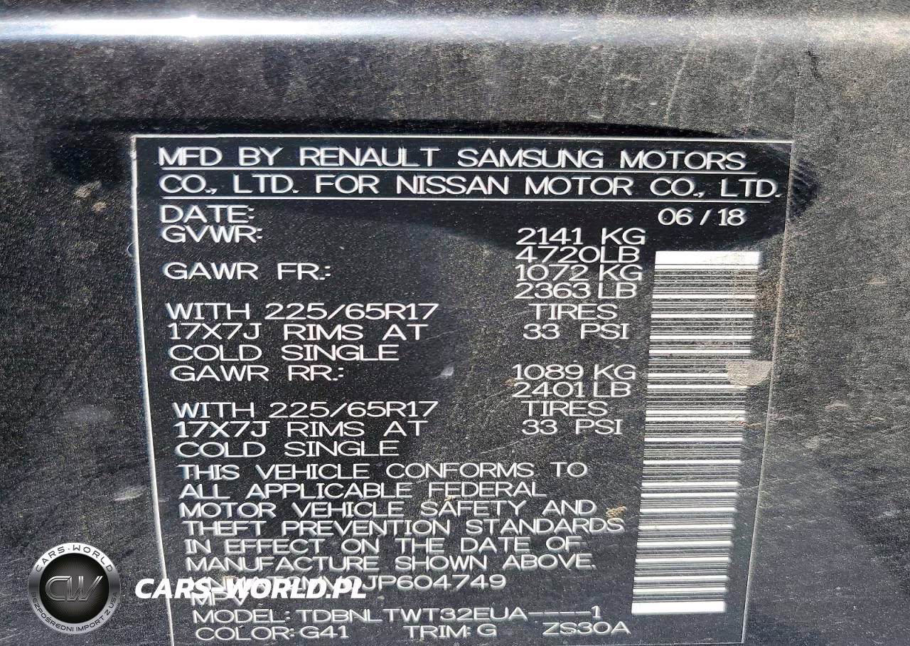 2018 Nissan Rogue Sv VIN:KNMAT2MV0JP604749 - 14