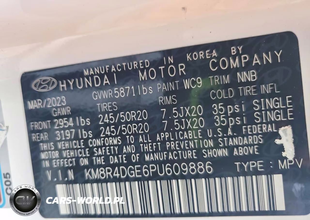 2023 Hyundai Palisade Sel Premium VIN:KM8R4DGE6PU609886 - 14