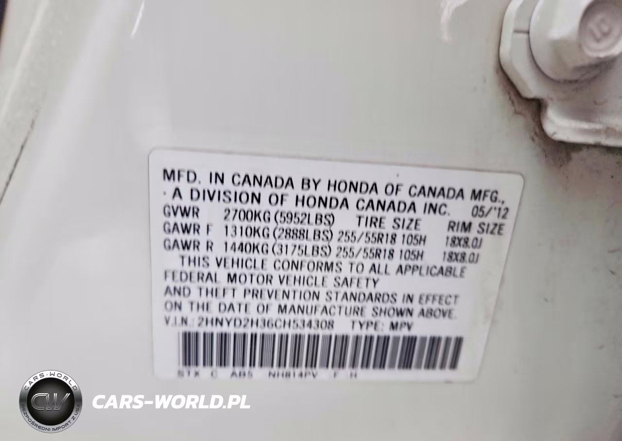 2012 Acura Mdx Technology VIN:2HNYD2H36CH534308 - 13
