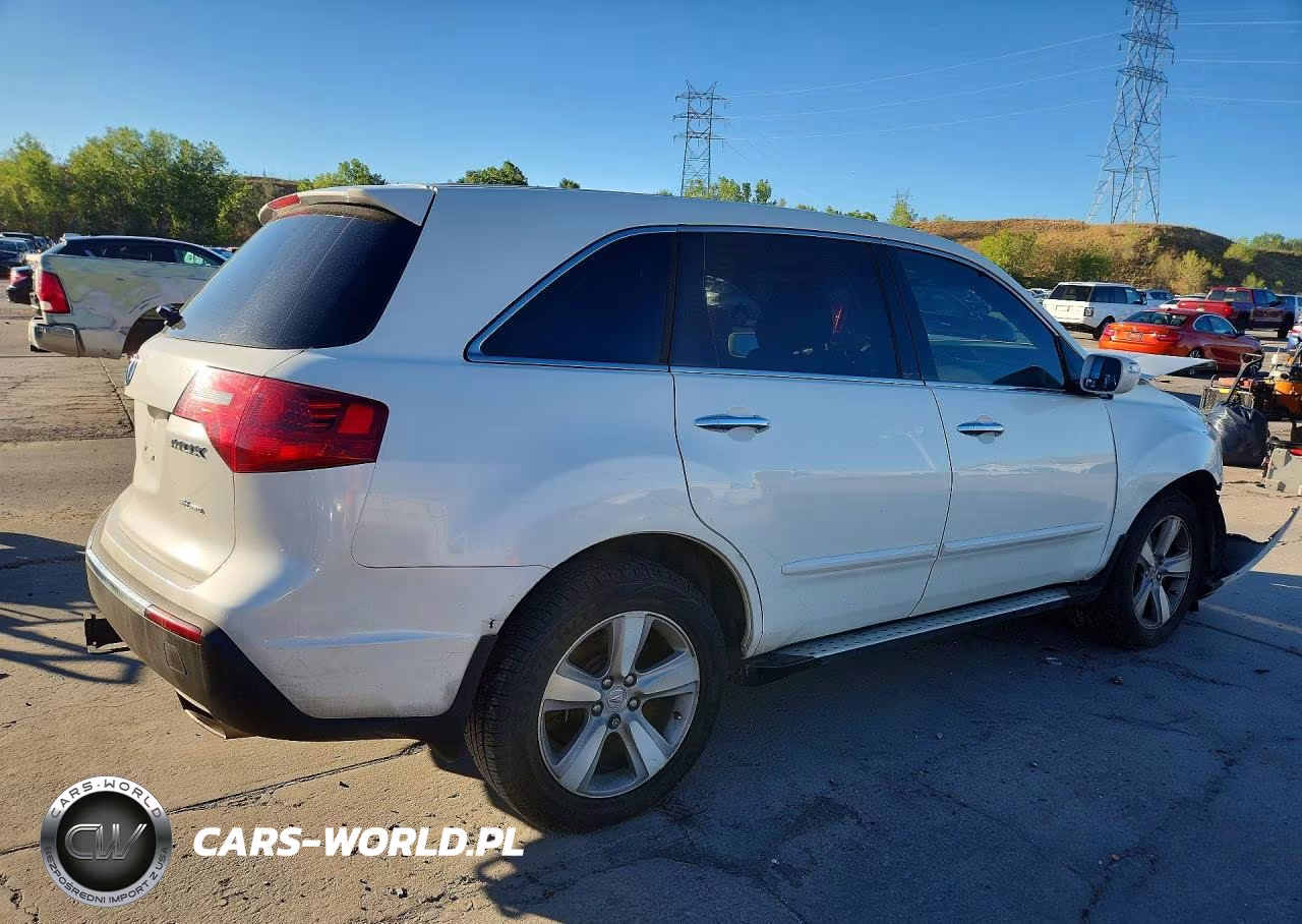 2012 Acura Mdx Technology VIN:2HNYD2H36CH534308 - 3
