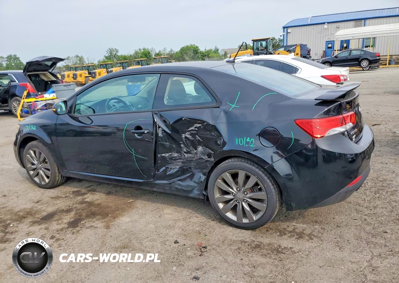 2013 Kia Forte Koup Sx VIN:KNAFW6A3XD5745901 - 2