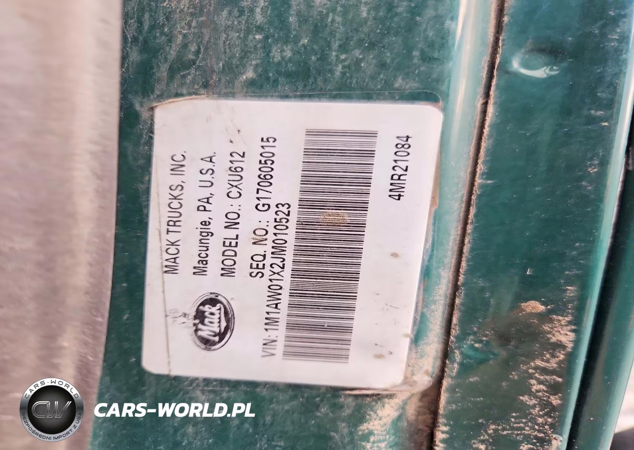 2018 Mack 600 Cxu600 VIN:1M1AW01X2JM010523 - 11