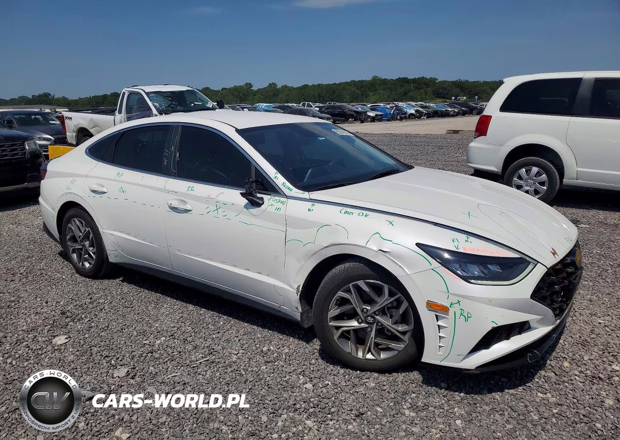 2022 Hyundai Sonata Sel VIN:KMHL64JA2NA235717 - 4