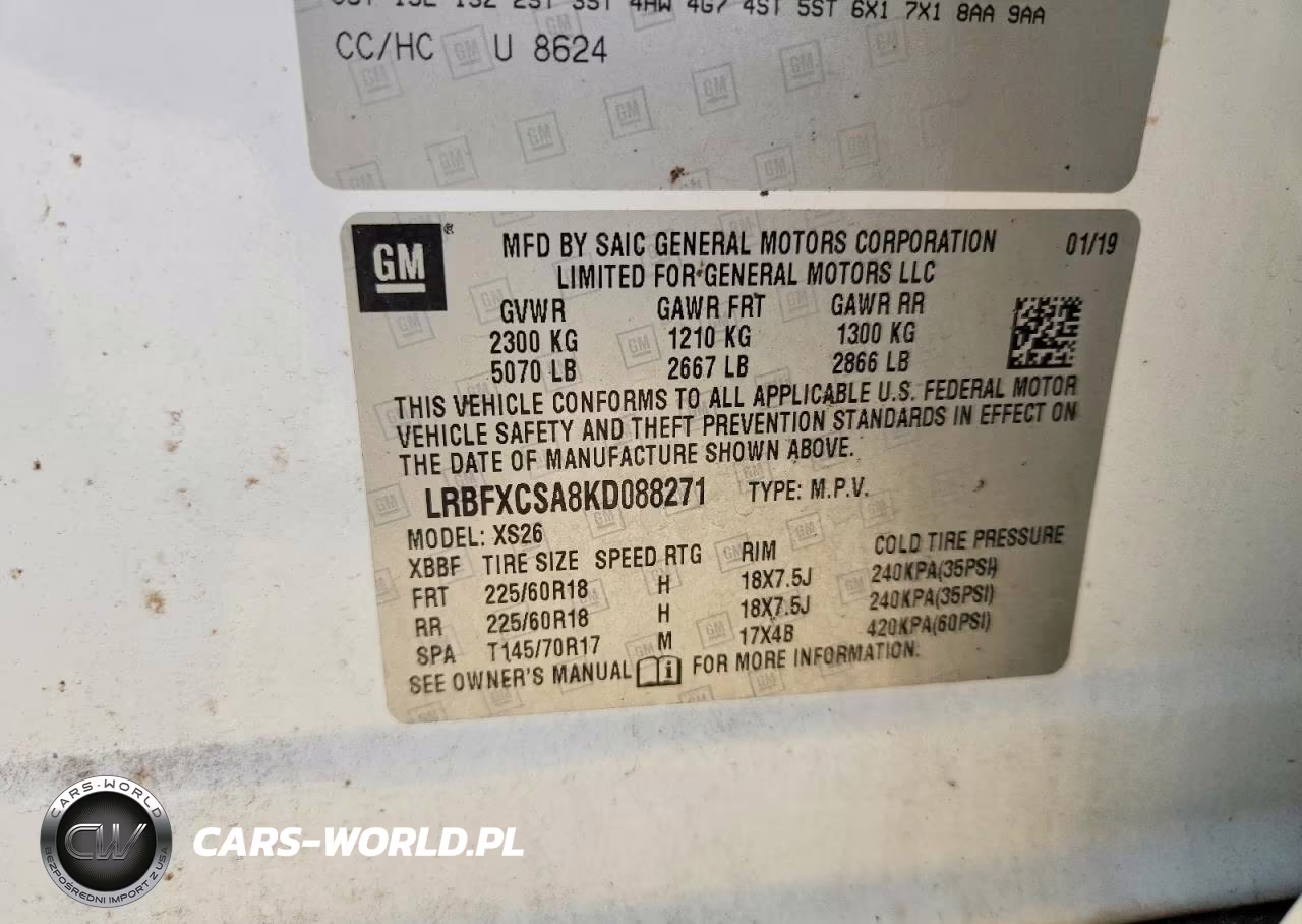 2019 Buick Envision Essence VIN:LRBFXCSA8KD088271 - 14