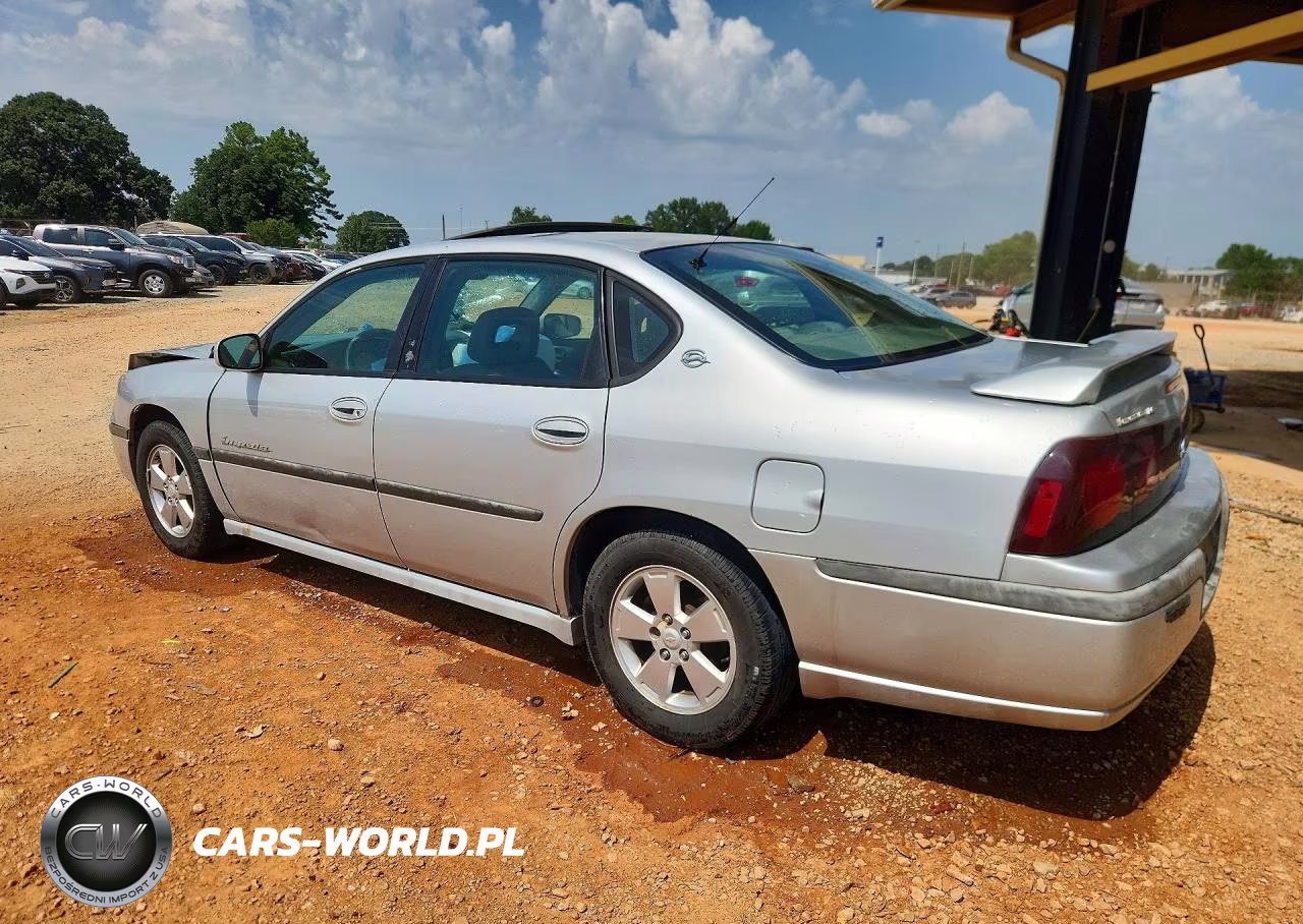 2001 Chevrolet Impala Ls VIN:2G1WH55K319302683 - 2