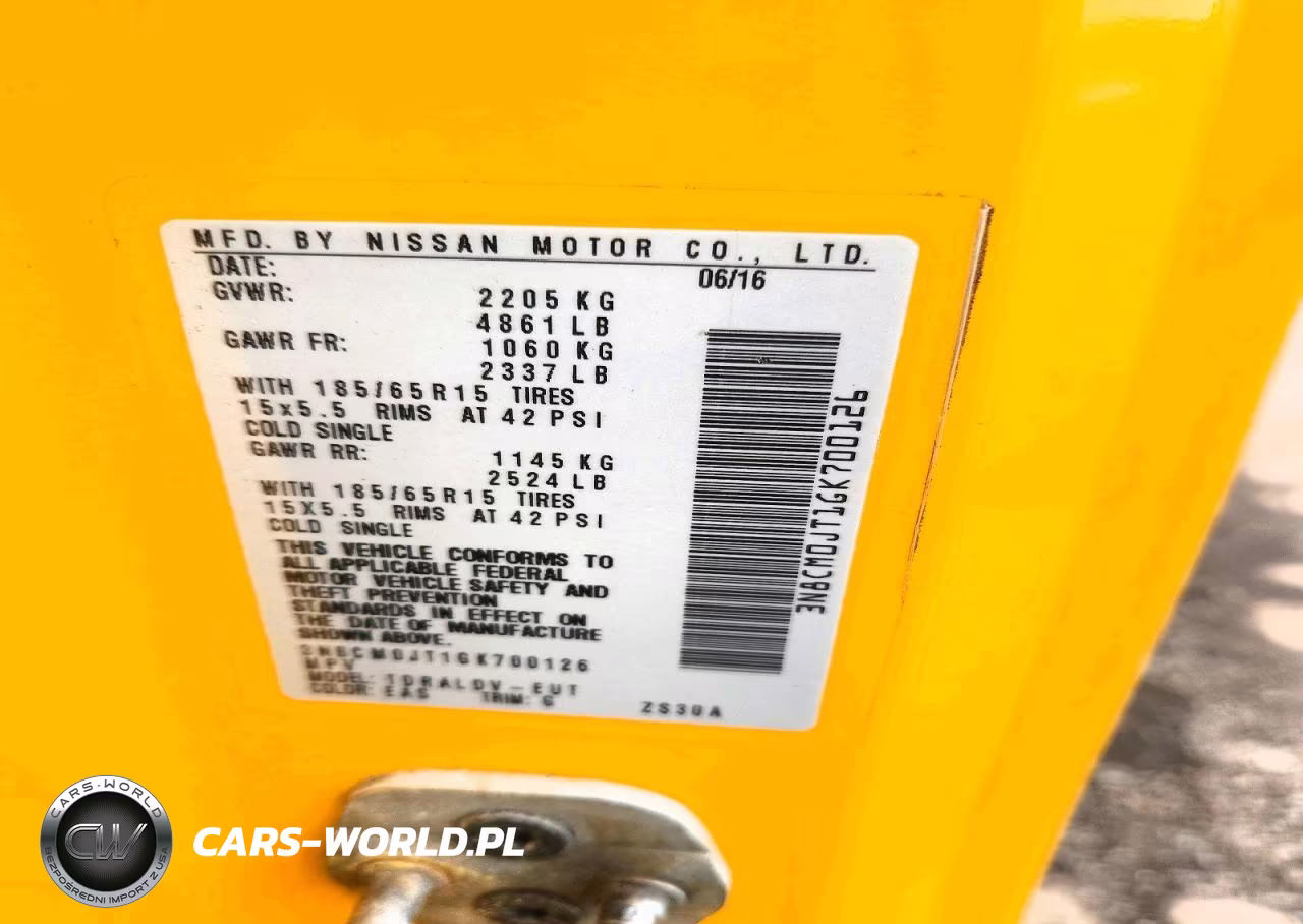 2016 Nissan Nv200 Taxi VIN:3N8CM0JT1GK700126 - 14