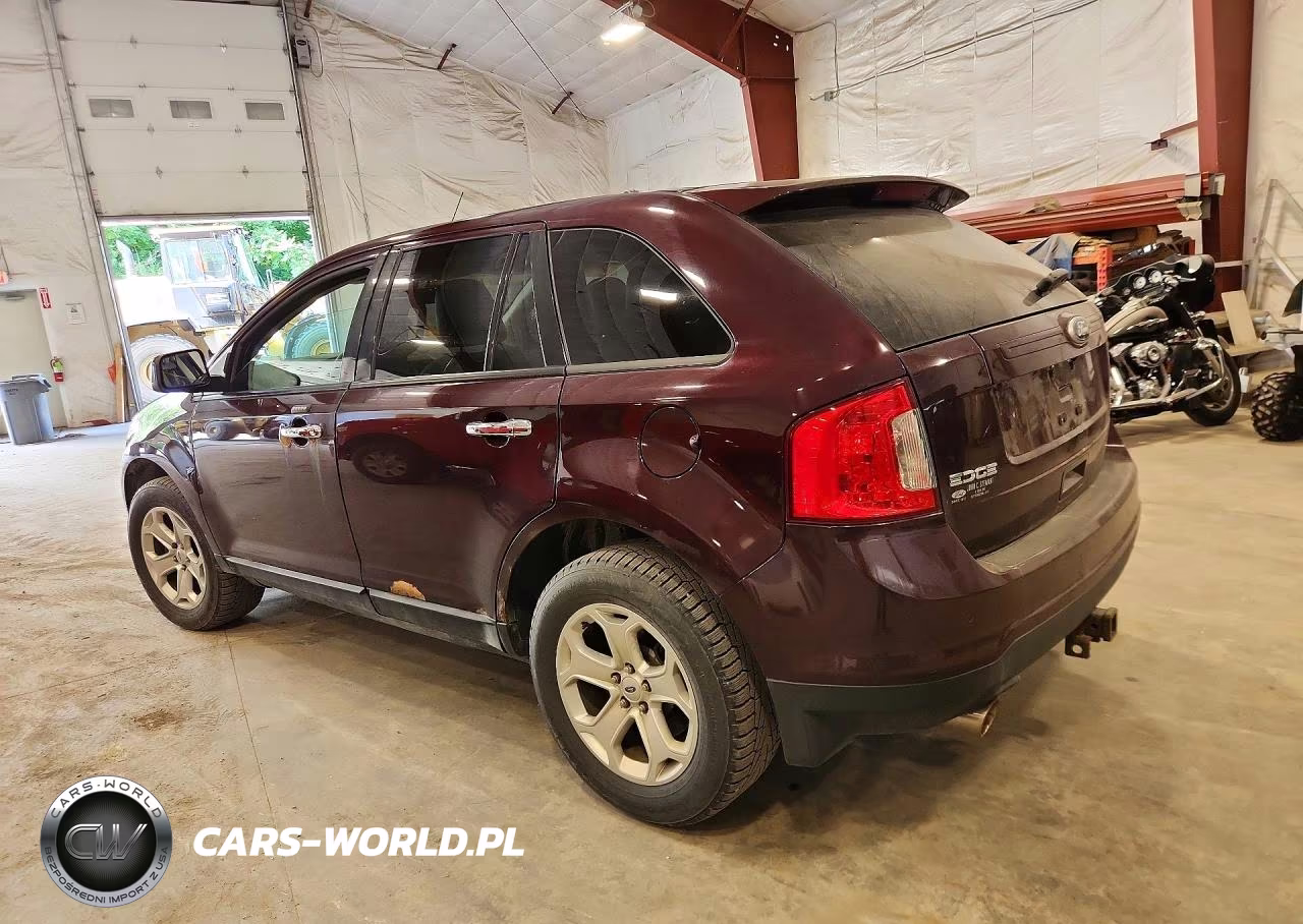 2011 Ford Edge Sel VIN:2FMDK4JC0BBA37543 - 2