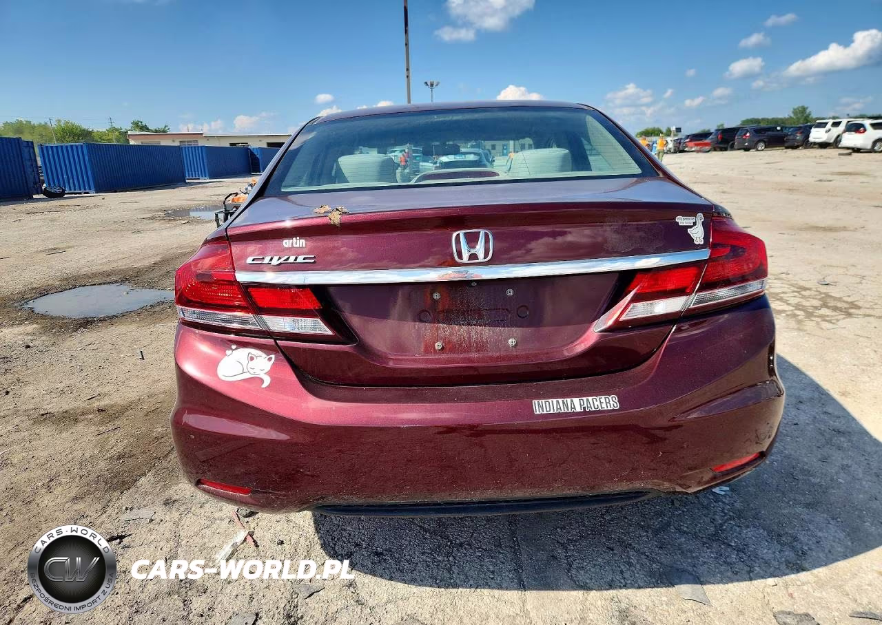 2015 Honda Civic Lx VIN:19XFB2F52FE091727 - 6