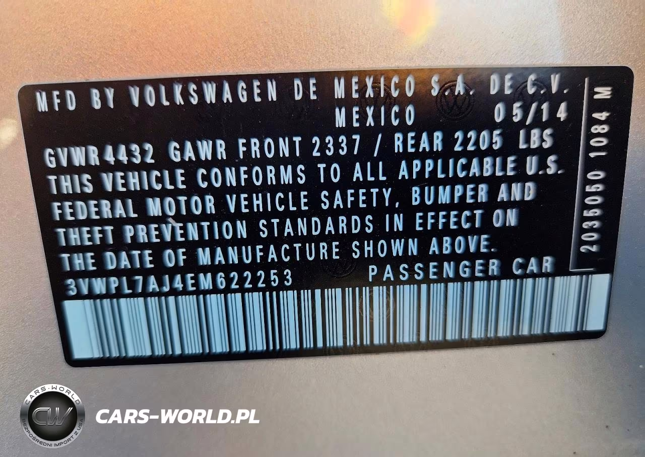 2014 Volkswagen Jetta Tdi VIN:3VWPL7AJ4EM622253 - 12