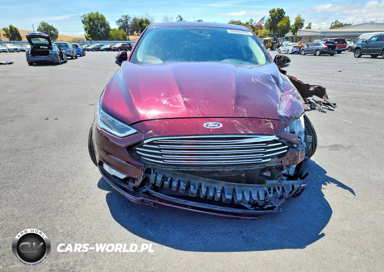 2017 Ford Fusion Titanium Hev VIN:3FA6P0RU4HR408580 - 5