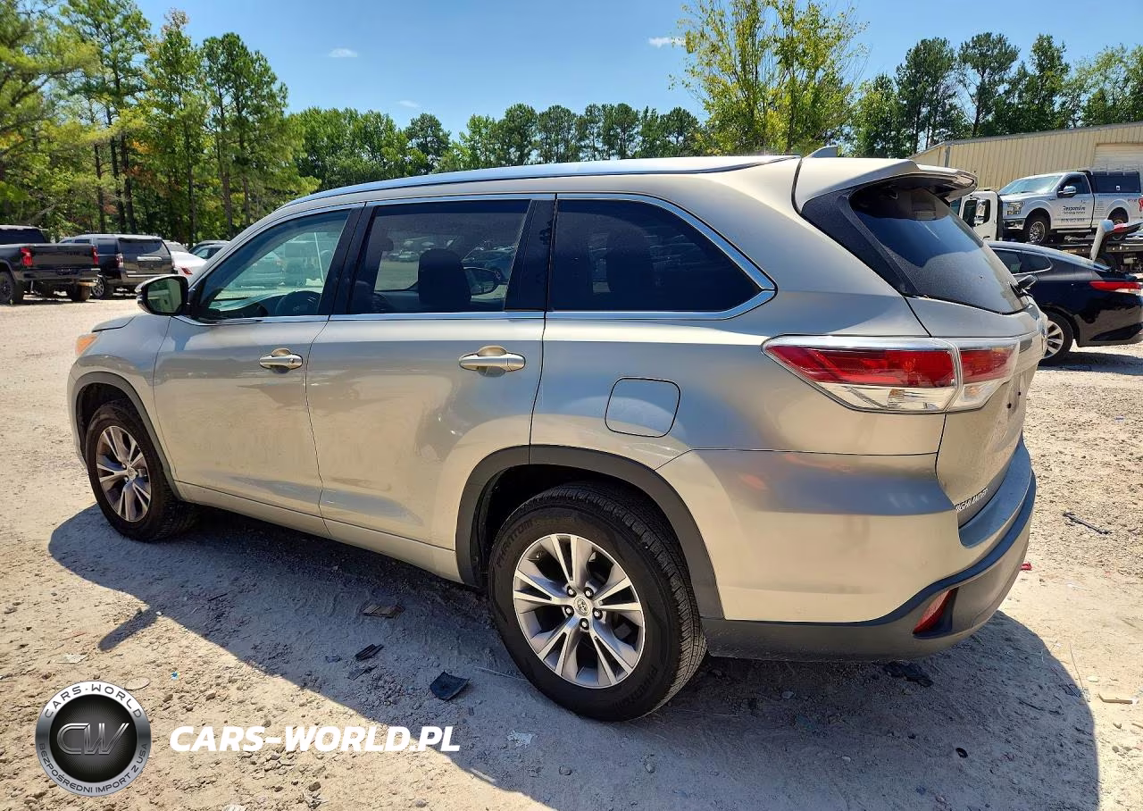 2014 Toyota Highlander Xle VIN:5TDKKRFH0ES008768 - 2