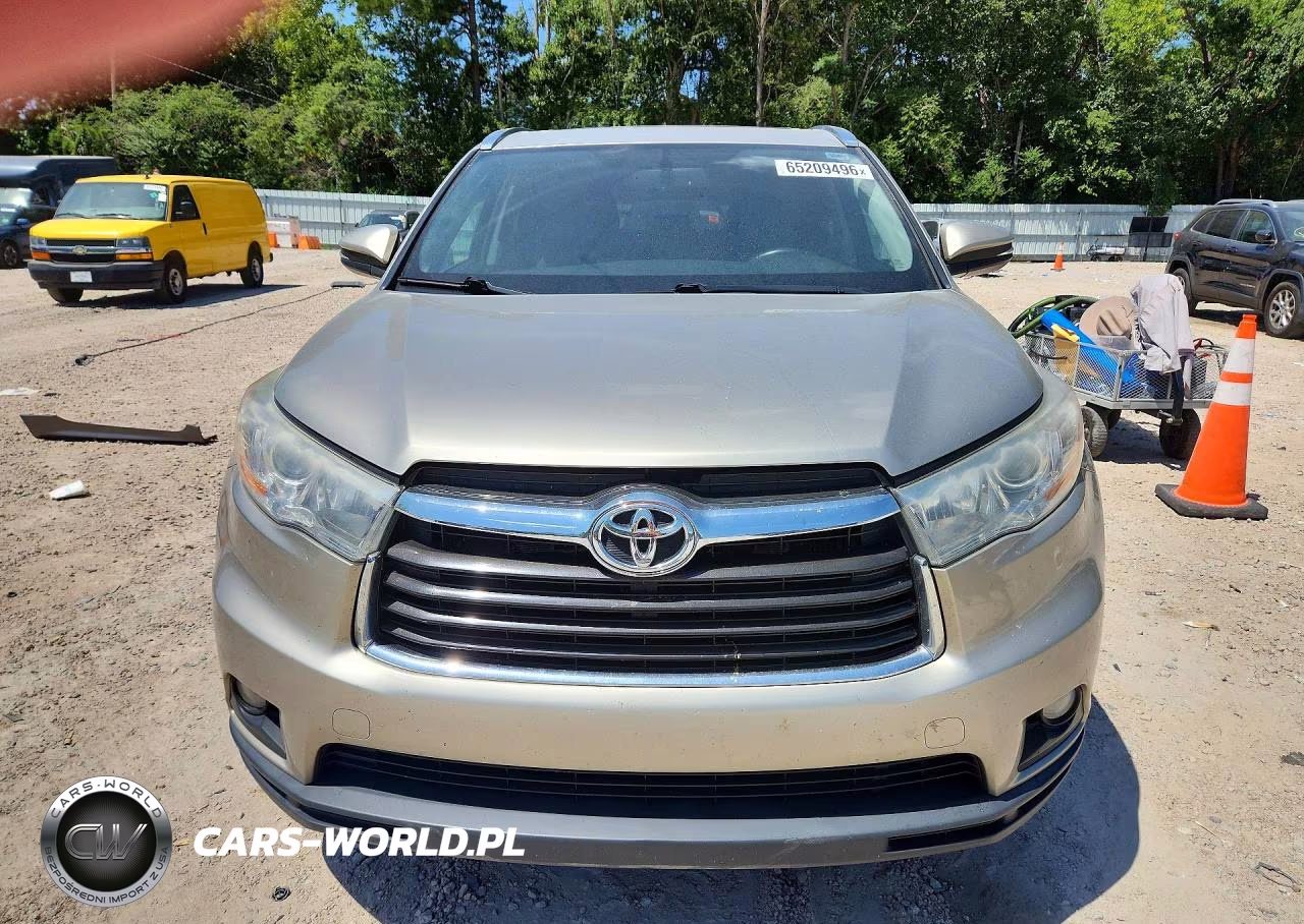 2014 Toyota Highlander Xle VIN:5TDKKRFH0ES008768 - 5