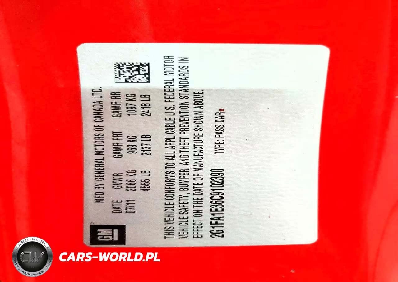 2012 Chevrolet Camaro Ls VIN:2G1FA1E36C9102390 - 13
