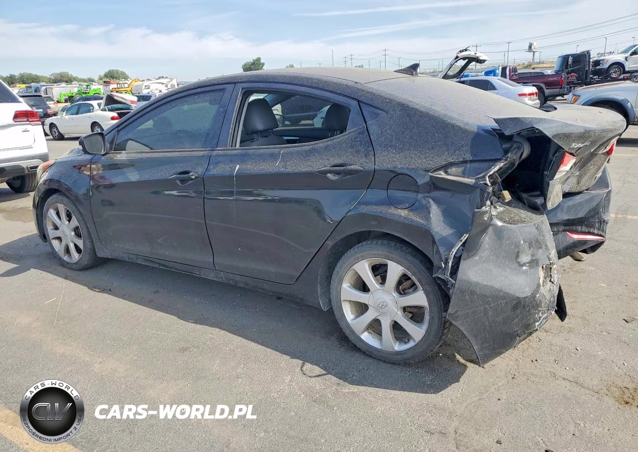 2013 Hyundai Elantra Limited VIN:5NPDH4AE6DH163658 - 2