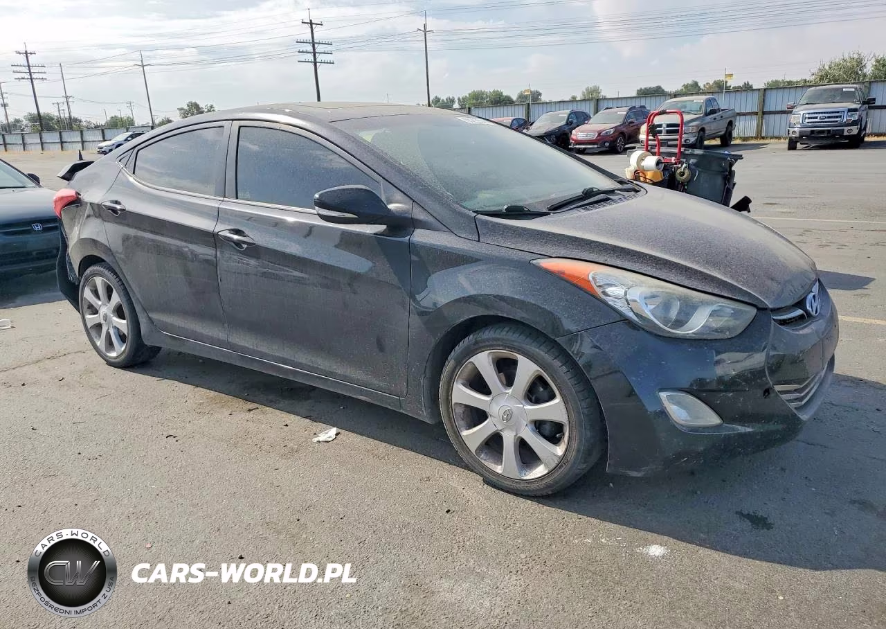 2013 Hyundai Elantra Limited VIN:5NPDH4AE6DH163658 - 4