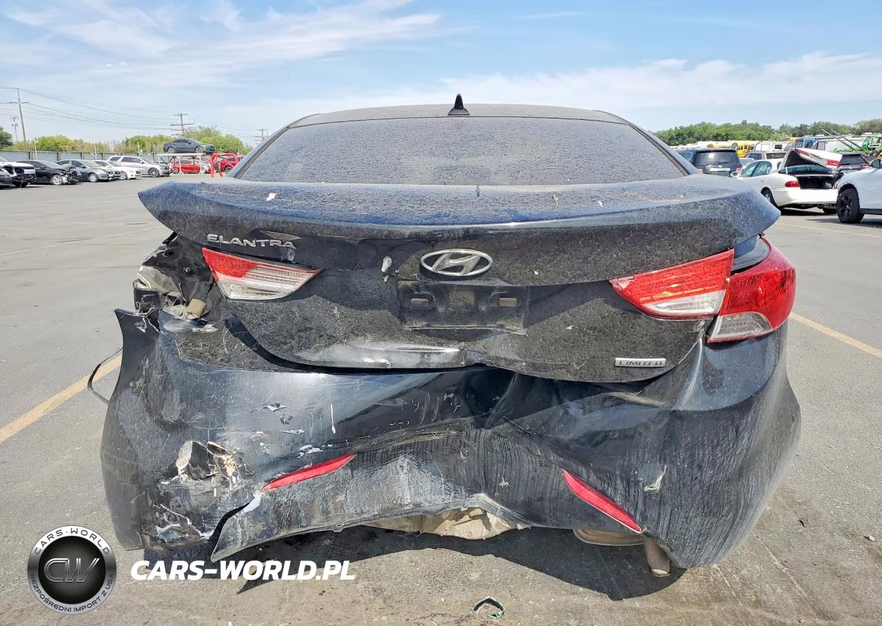 2013 Hyundai Elantra Limited VIN:5NPDH4AE6DH163658 - 6