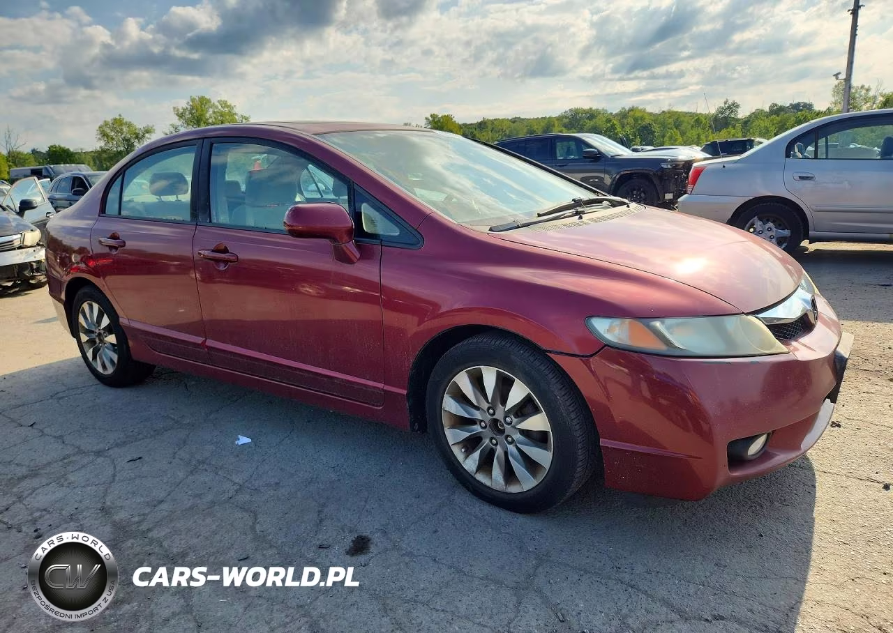 2009 Honda Civic Ex VIN:1HGFA16809L000135 - 4
