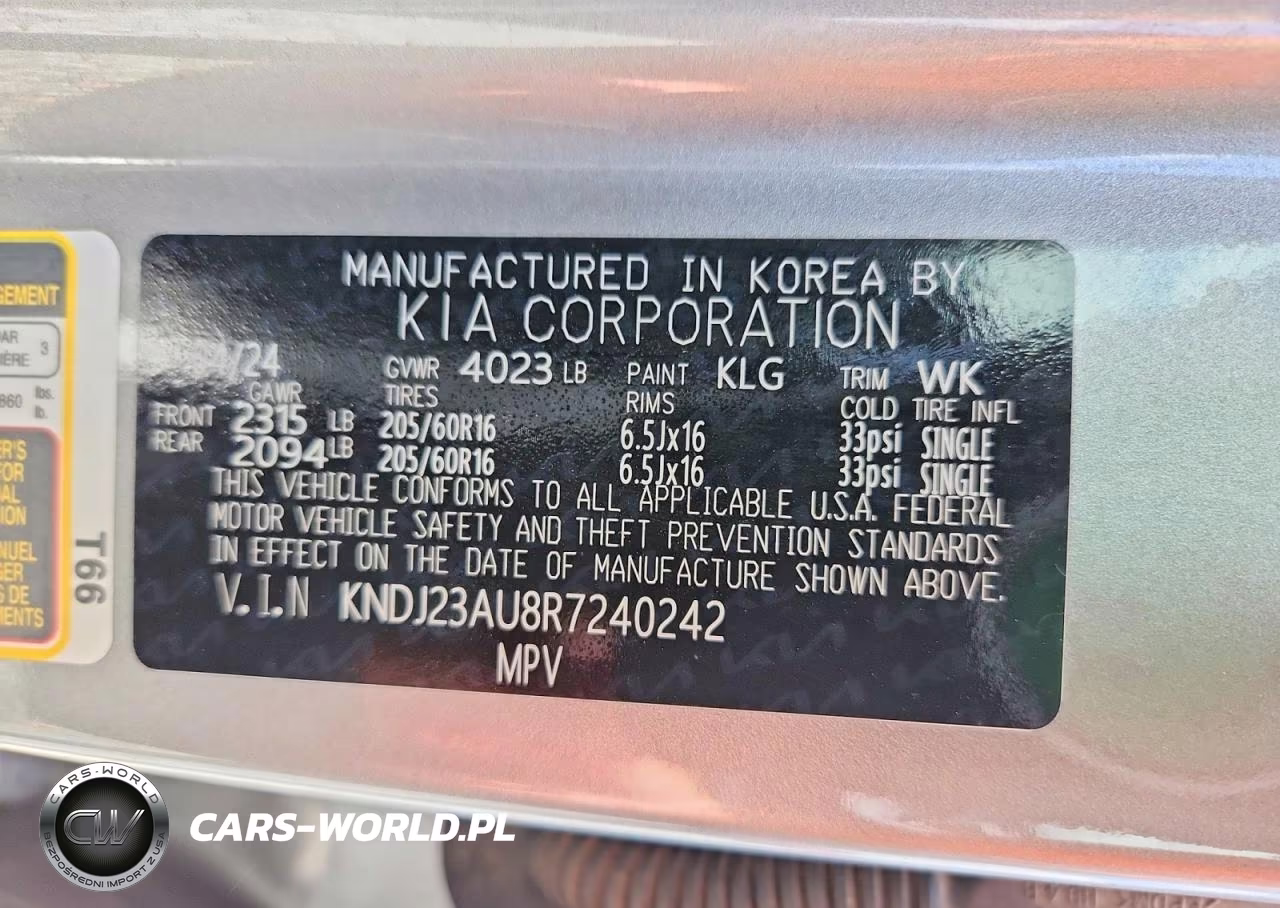 2024 Kia Soul Lx VIN:KNDJ23AU8R7240242 - 13