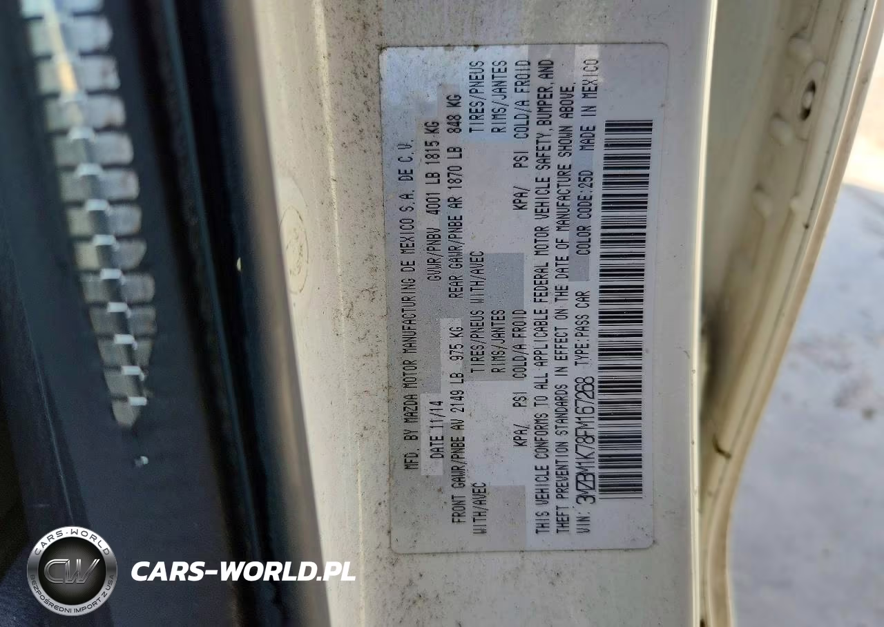 2015 Mazda 3 Sport VIN:3MZBM1K78FM167268 - 12