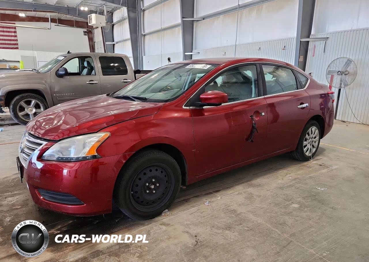 2015 Nissan Sentra Sv VIN:3N1AB7AP3FL652760 - 1