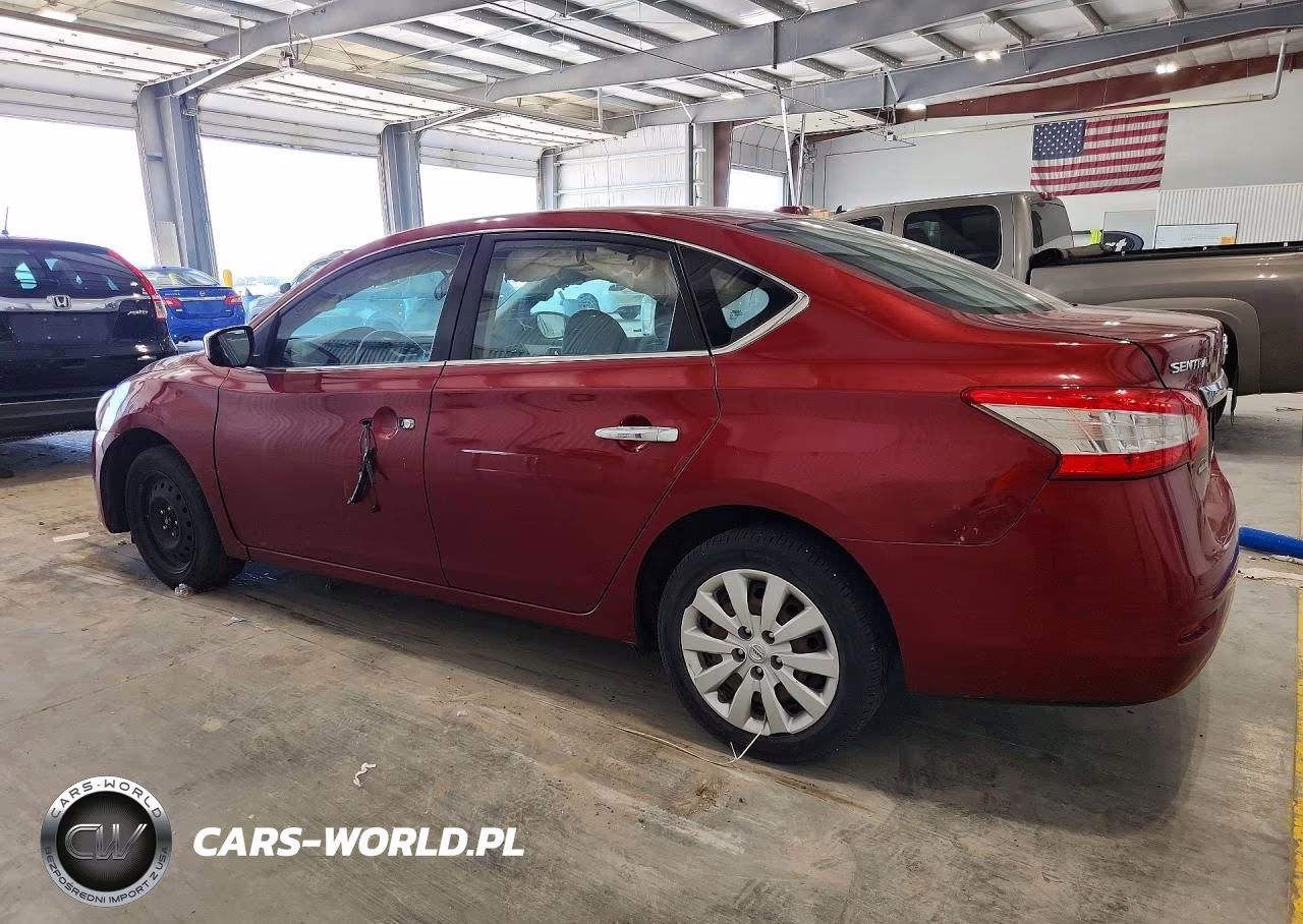 2015 Nissan Sentra Sv VIN:3N1AB7AP3FL652760 - 2