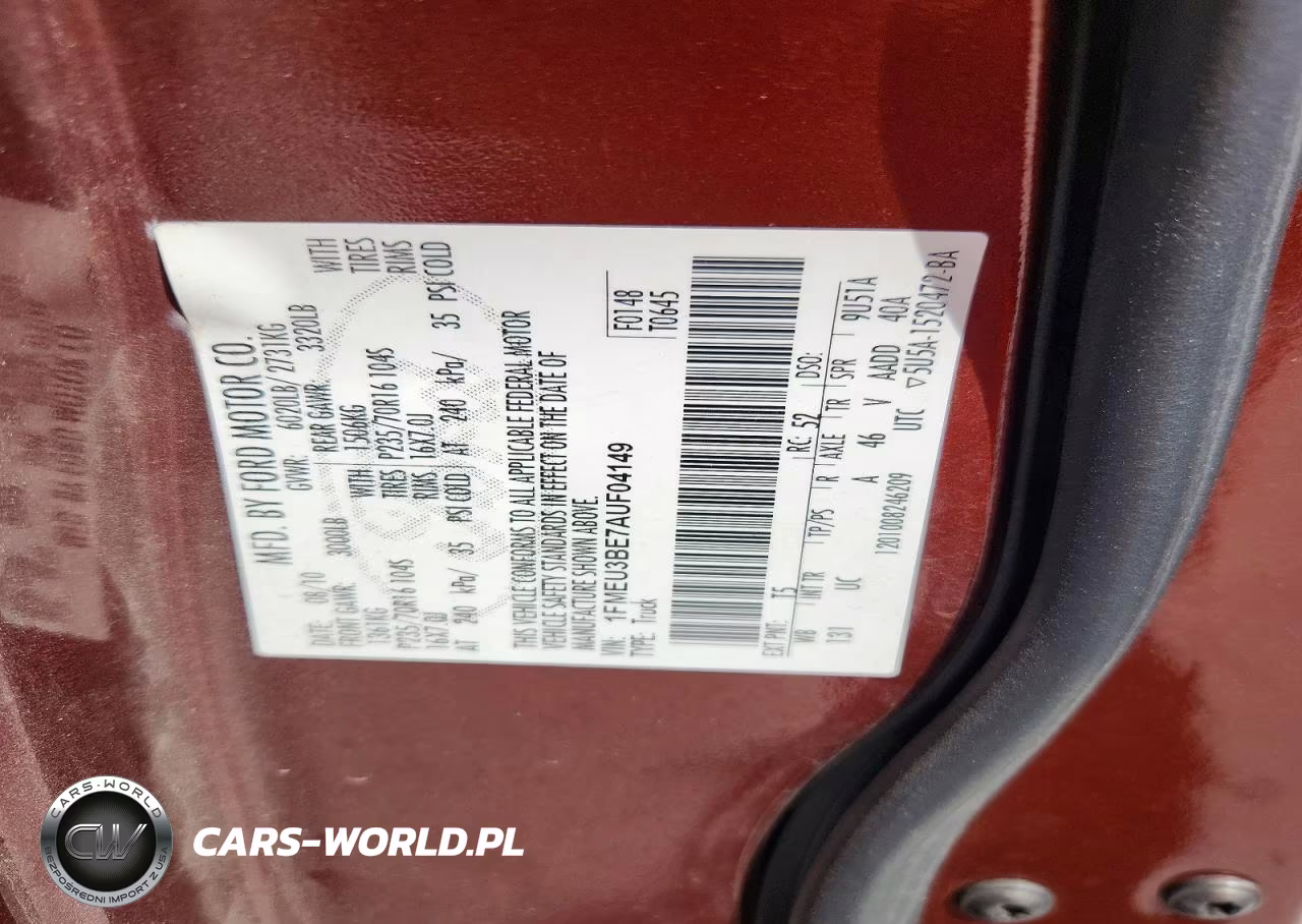 2010 Ford Explorer Sport Trac Xlt VIN:1FMEU3BE7AUF04149 - 12