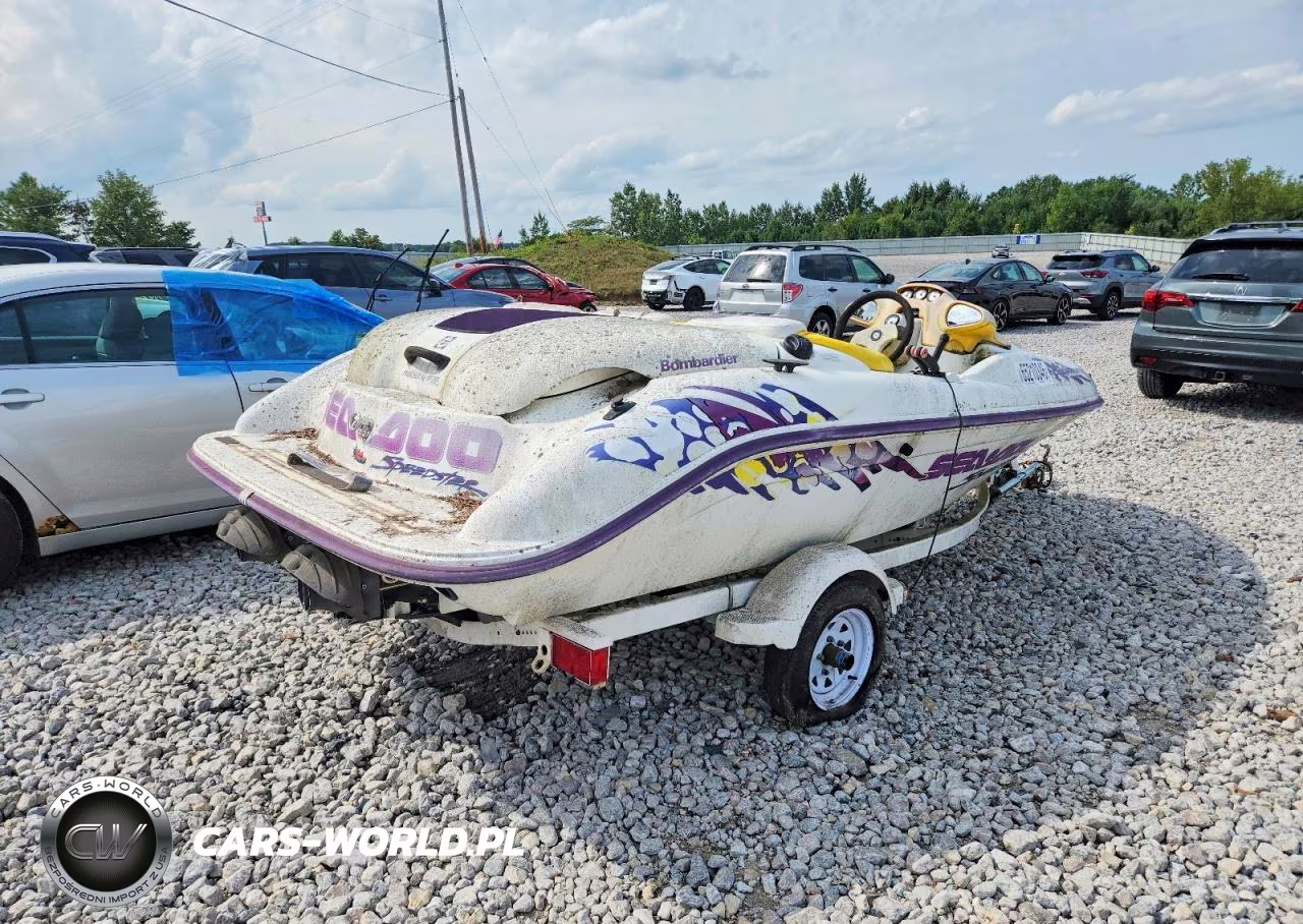 1996 Sea-Doo Speedster Personal Watercraft VIN:ZZNN1606B696 - 4