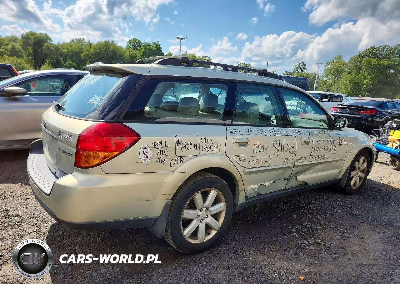 2006 Subaru Legacy Outback 2.5I Limited VIN:4S4BP62C867316448 - 3