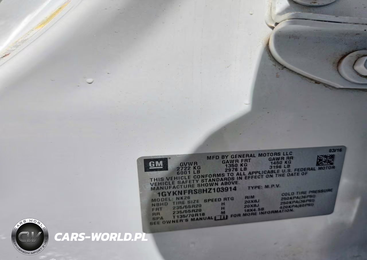 2017 Cadillac Xt5 Platinum VIN:1GYKNFRS8HZ103914 - 13