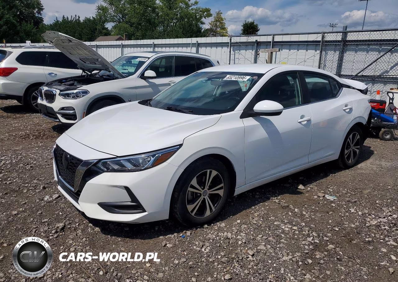 2022 Nissan Sentra Sv VIN:3N1AB8CV0NY244607 - 1