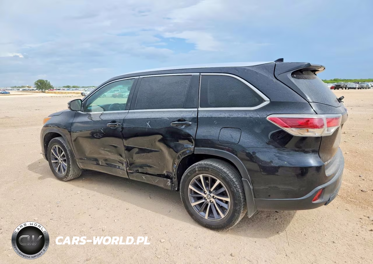 2014 Toyota Highlander Xle VIN:5TDJKRFHXES011351 - 2