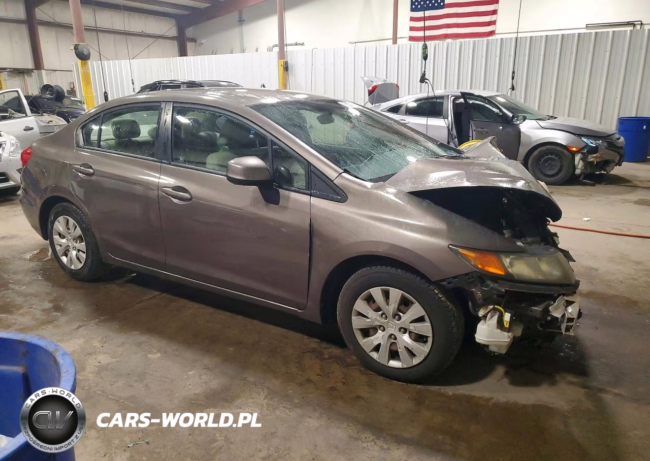 2012 Honda Civic Lx VIN:2HGFB2F5XCH511218 - 4