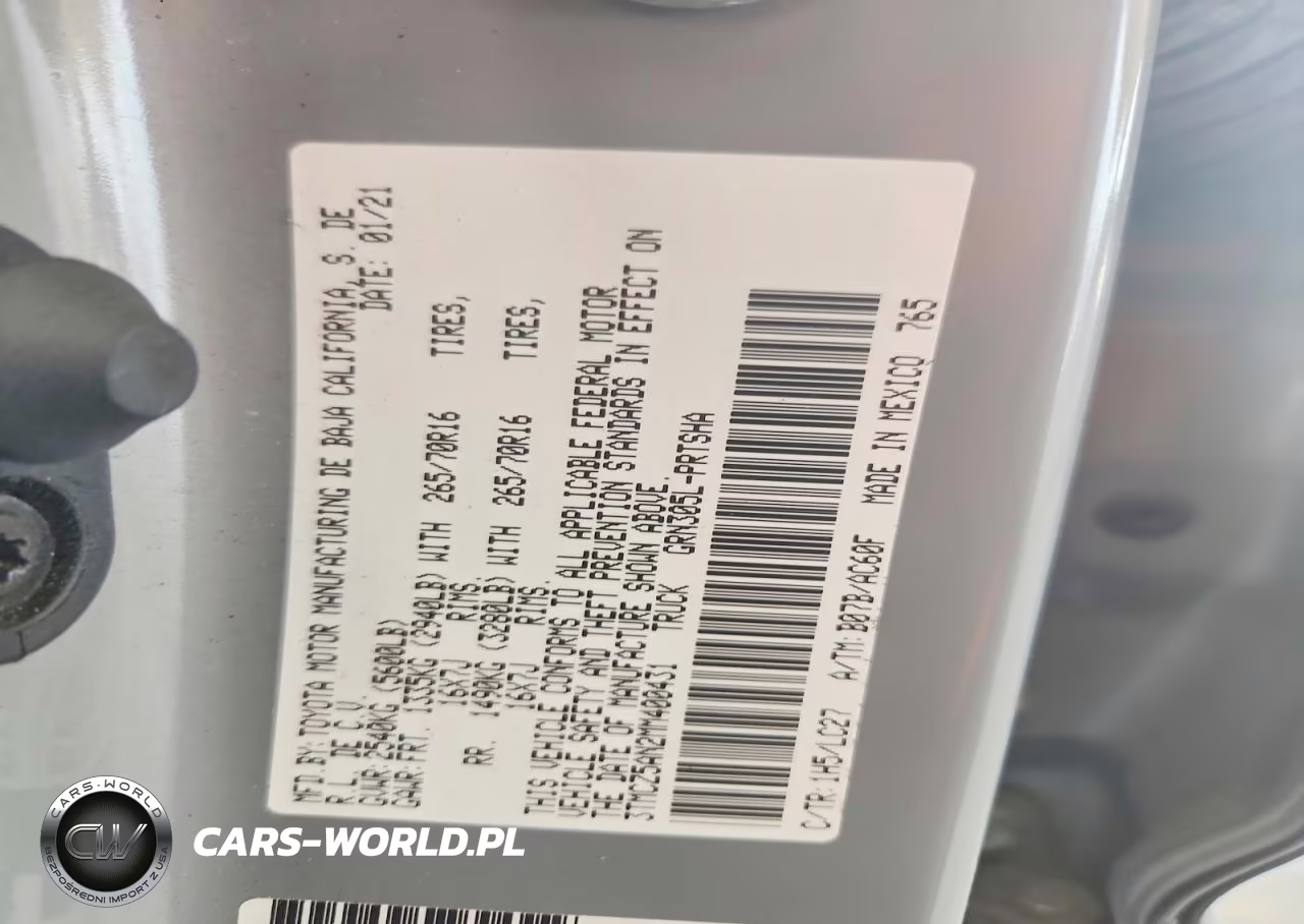 2021 Toyota Tacoma Trd Off-Road VIN:3TMCZ5AN2MM400431 - 12
