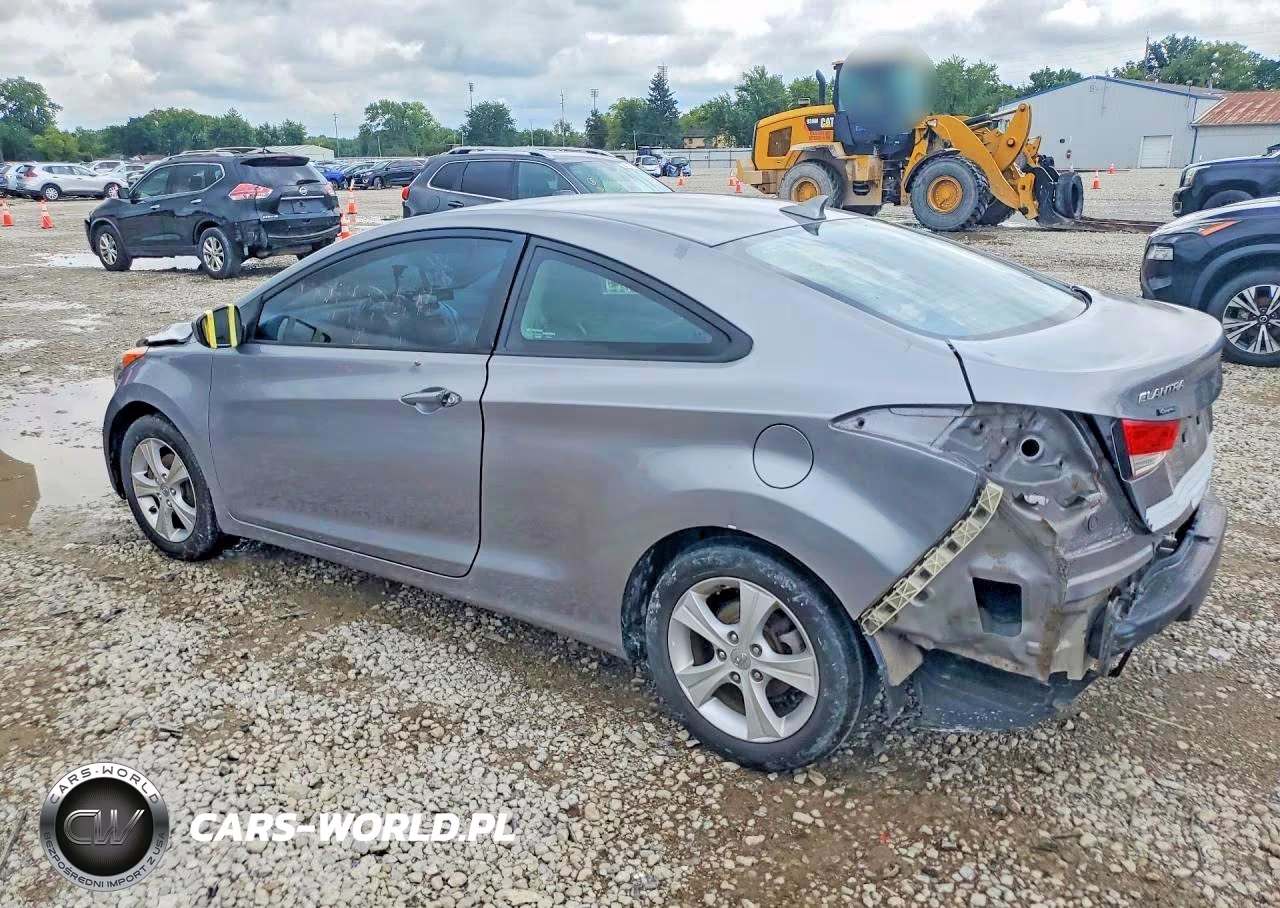2013 Hyundai Elantra Coupe Gs VIN:KMHDH6AE8DU022507 - 2