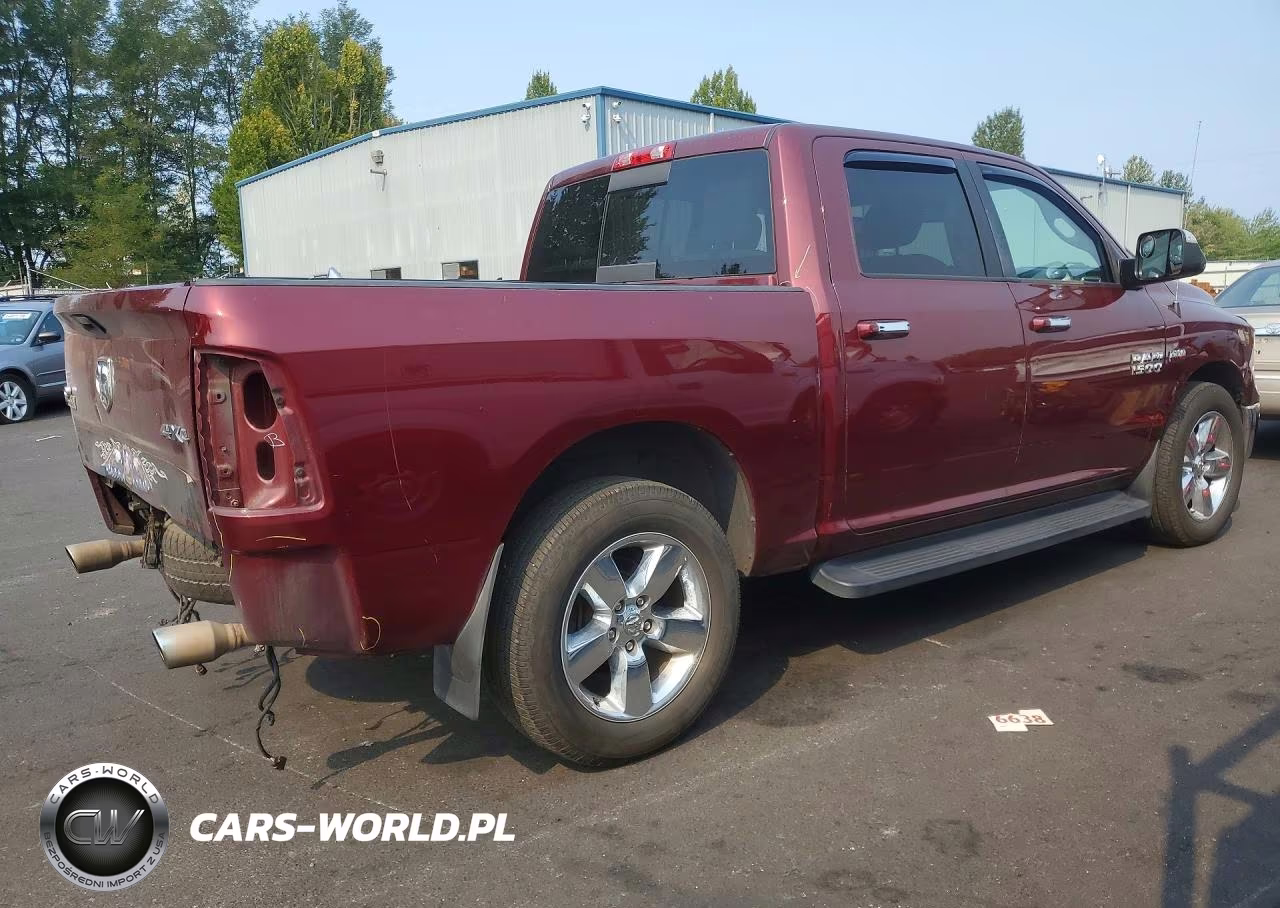 2017 Ram 1500 Slt VIN:3C6RR7LT8HG689330 - 3
