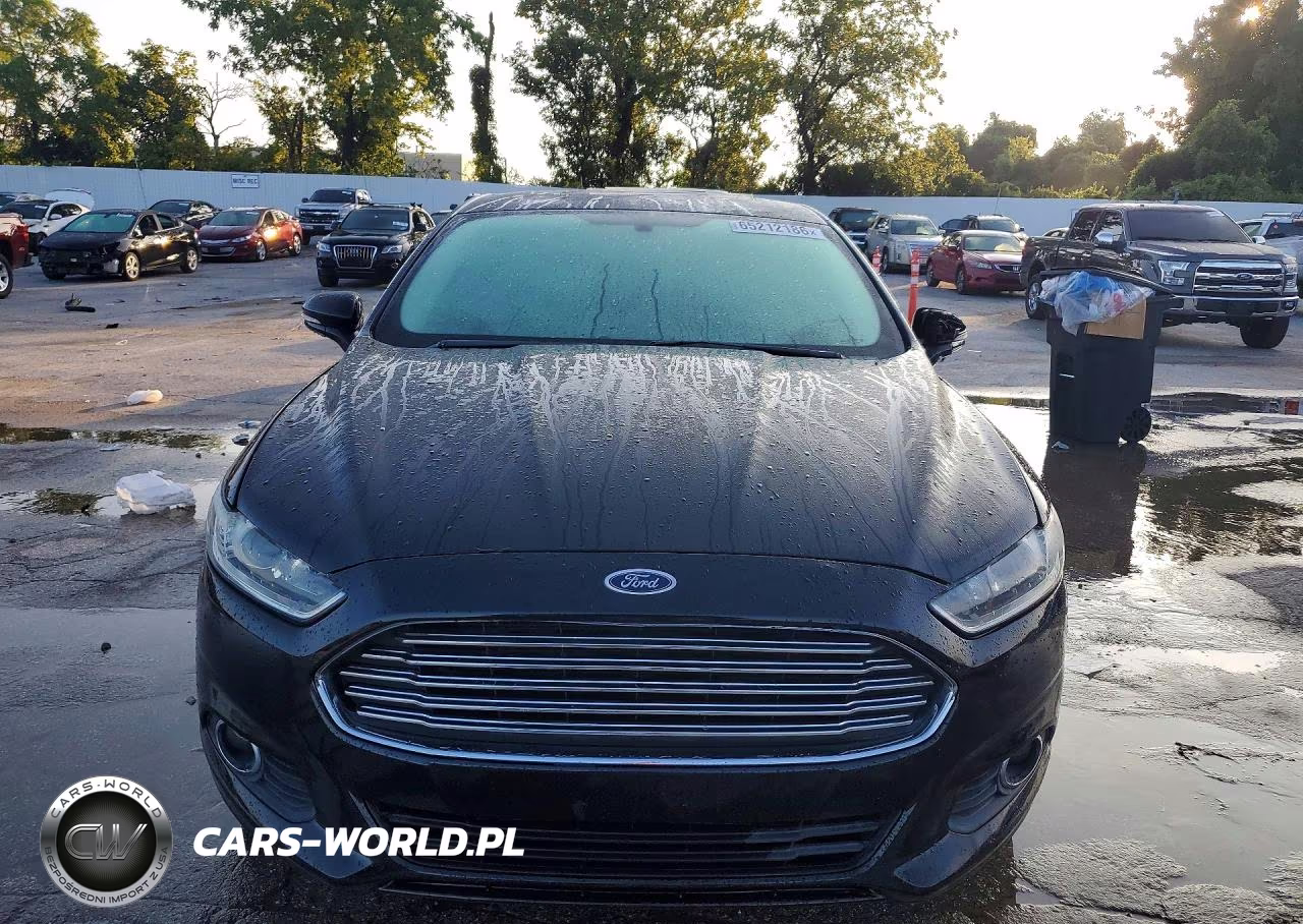 2014 Ford Fusion Se VIN:3FA6P0HD3ER141476 - 5