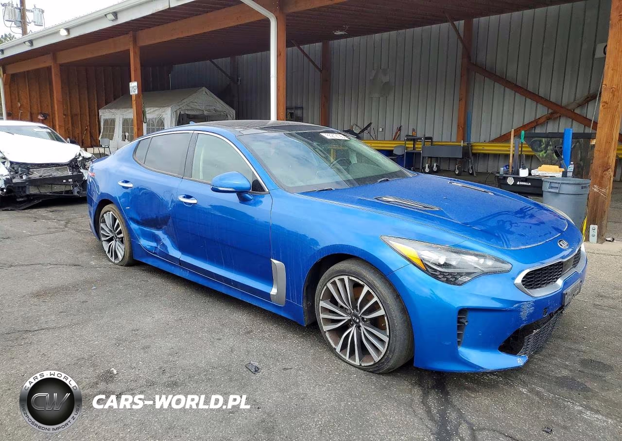 2018 Kia Stinger Premium VIN:KNAE25LA3J6014925 - 4