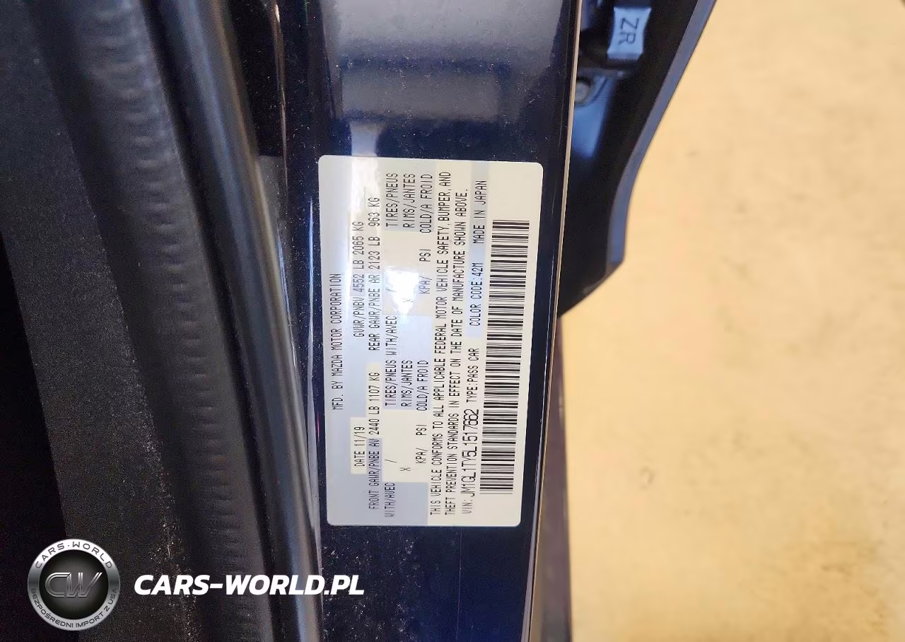 2020 Mazda 6 Grand Touring VIN:JM1GL1TY5L1517662 - 12