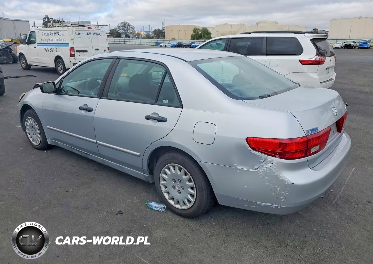 2005 Honda Accord Dx VIN:1HGCM56145A155202 - 2
