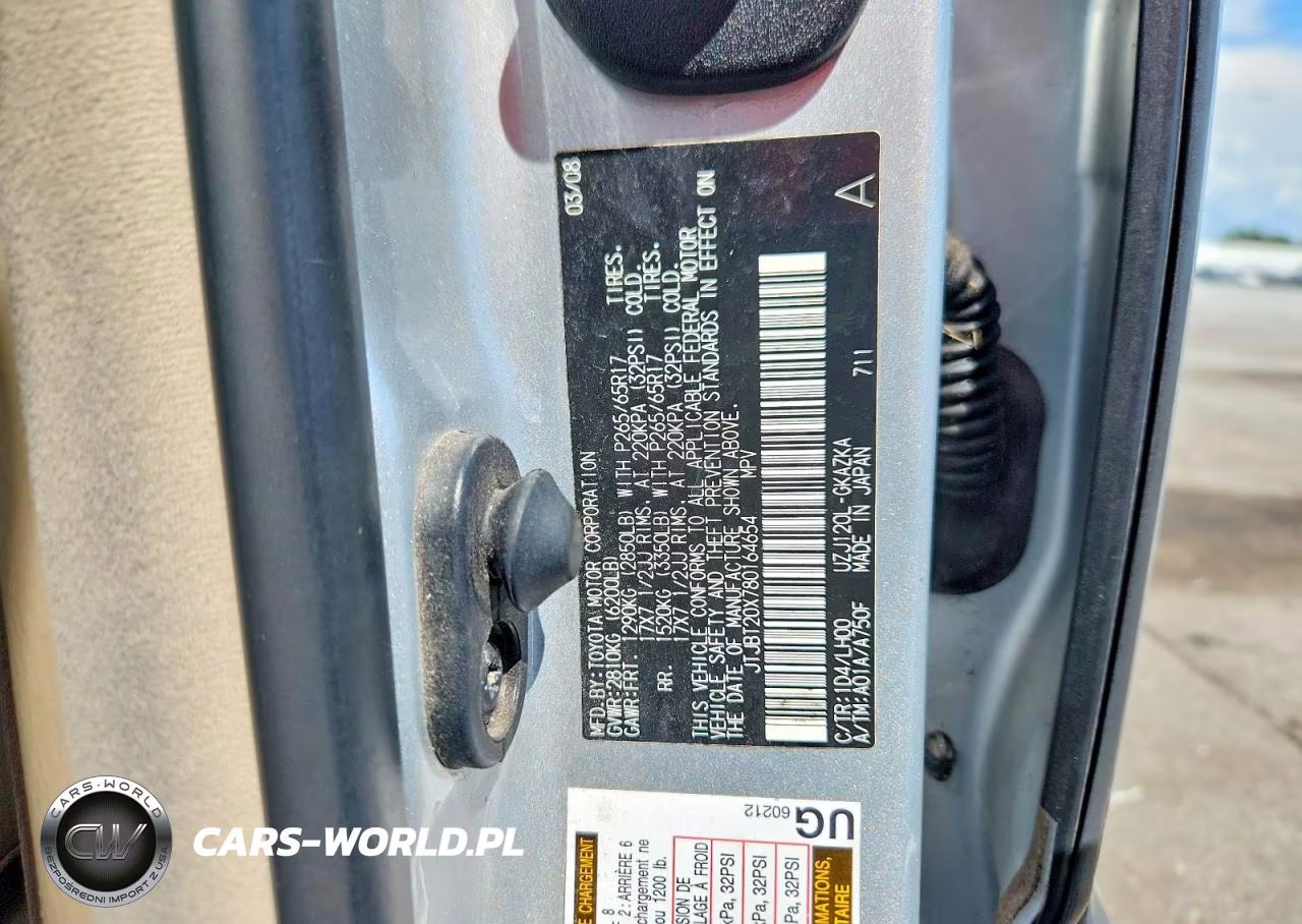2008 Lexus Gx 470 VIN:JTJBT20X780164654 - 14